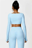 Olivia Crop Top Leggings 2-Piece Set