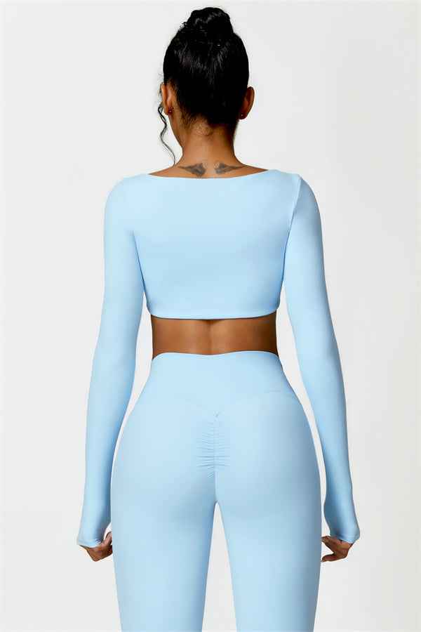 Olivia Crop Top Leggings 2-Piece Set