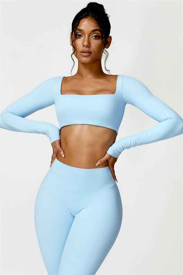 Olivia Crop Top Leggings 2-Piece Set