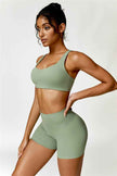 Olivia Sports Bra Shorts 2-Piece Set