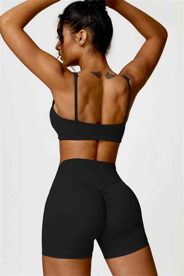 Olivia Sports Bra Shorts 2-Piece Set