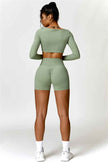 Olivia Crop Top Shorts 2-Piece Set