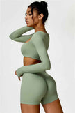 Olivia Crop Top Shorts 2-Piece Set