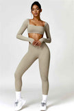 Olivia Crop Top Leggings 2-Piece Set