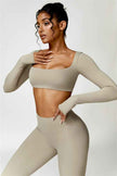 Olivia Crop Top Leggings 2-Piece Set