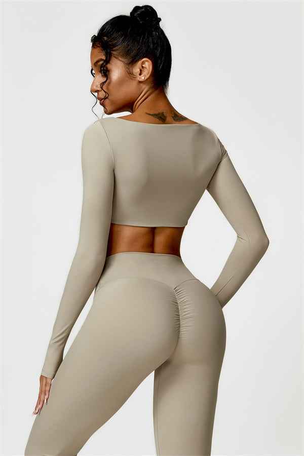 Olivia Crop Top Leggings 2-Piece Set