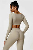 Olivia Crop Top Leggings 2-Piece Set