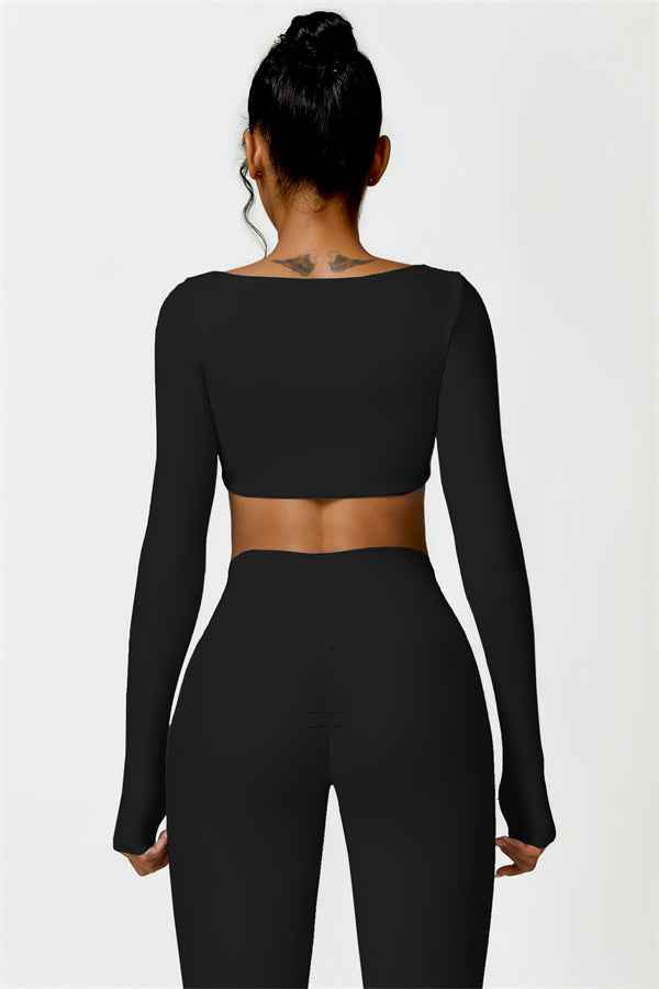 Olivia Crop Top Leggings 2-Piece Set