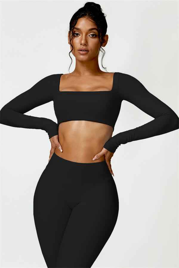 Olivia Crop Top Leggings 2-Piece Set