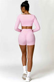 Olivia Crop Top Shorts 2-Piece Set