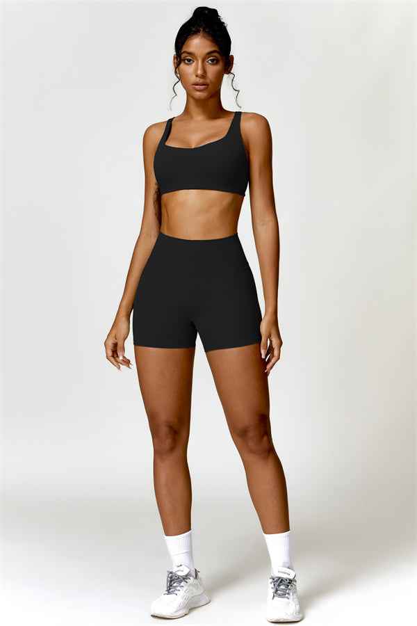 Olivia Sports Bra Shorts 2-Piece Set