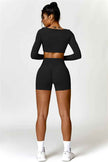 Olivia Crop Top Shorts 2-Piece Set