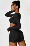 Olivia Crop Top Shorts 2-Piece Set