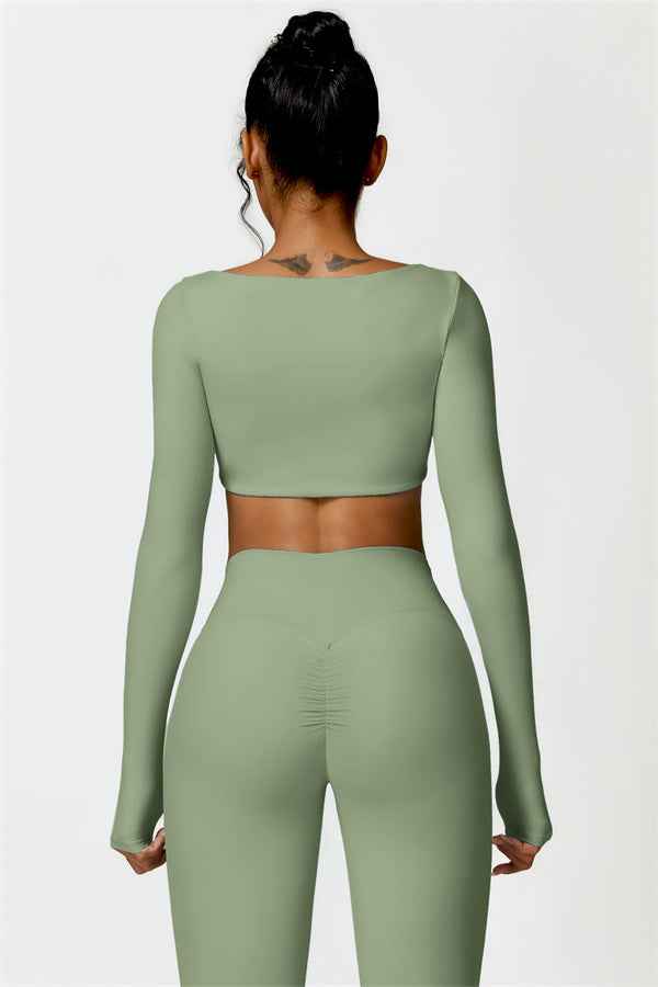 Olivia Crop Top Leggings 2-Piece Set