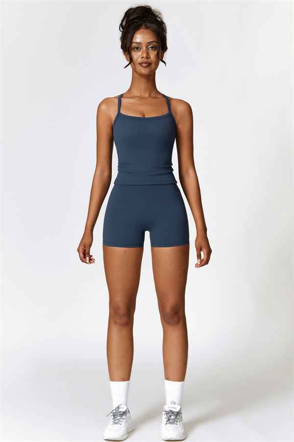 Athena Celeste Crop Vest