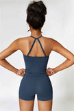Athena Celeste Crop Vest
