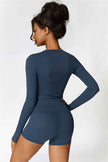 The Isabella Long Sleeve T-shirt Shorts 2-Piece Set