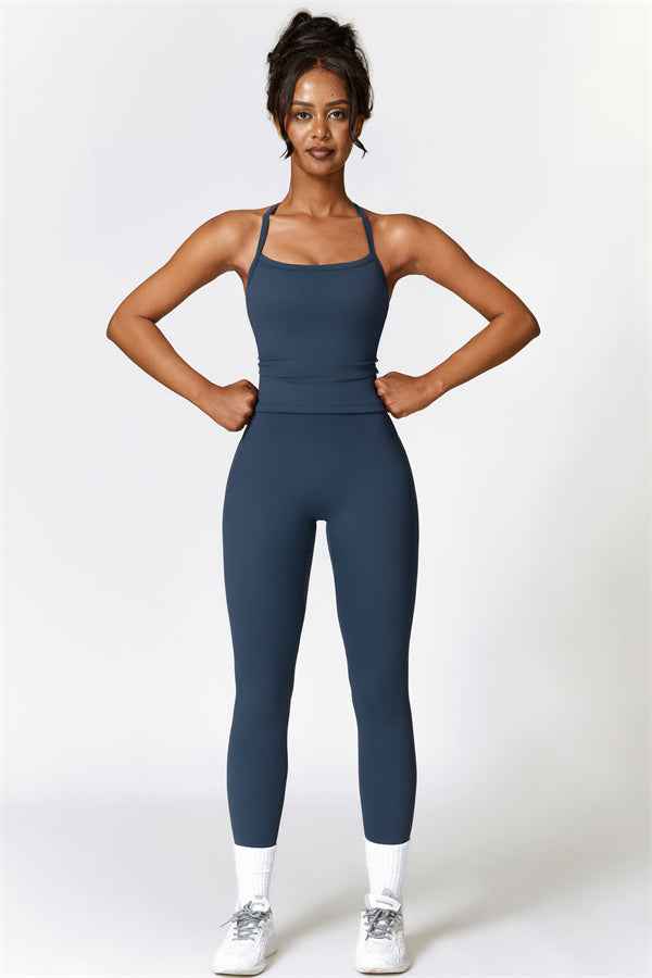 The Isabella Crop Top Leggings 2-Piece Set