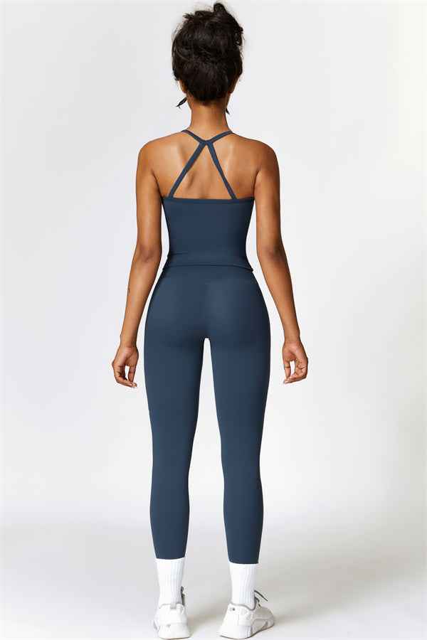 The Isabella Crop Top Leggings 2-Piece Set