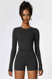 The Isabella Long Sleeve T-shirt Shorts 2-Piece Set