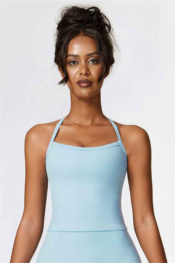 Athena Celeste Crop Vest