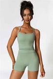 Athena Celeste Crop Vest
