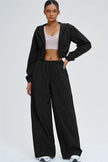 The Svelte UV protection Crop Hoodie