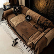 Boho Style Sofa Throw Covers with Tassel Embellishment | All-Season