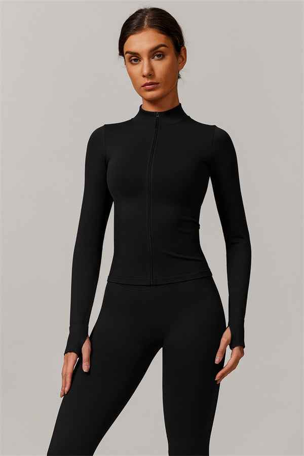 The Nova Luxe Jacket Sports Bra Leggings 3-Piece Set