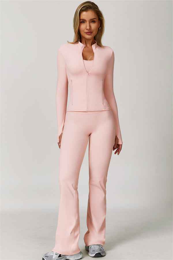 The Refresh Jacket Flared Leggings 2-Piece Set