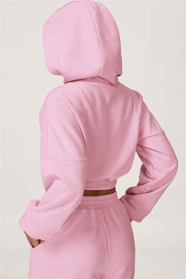 The Axis Crop Hoodie