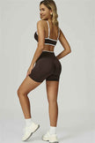 The Prime Line Sports Bra Shorts 2-Piece Set
