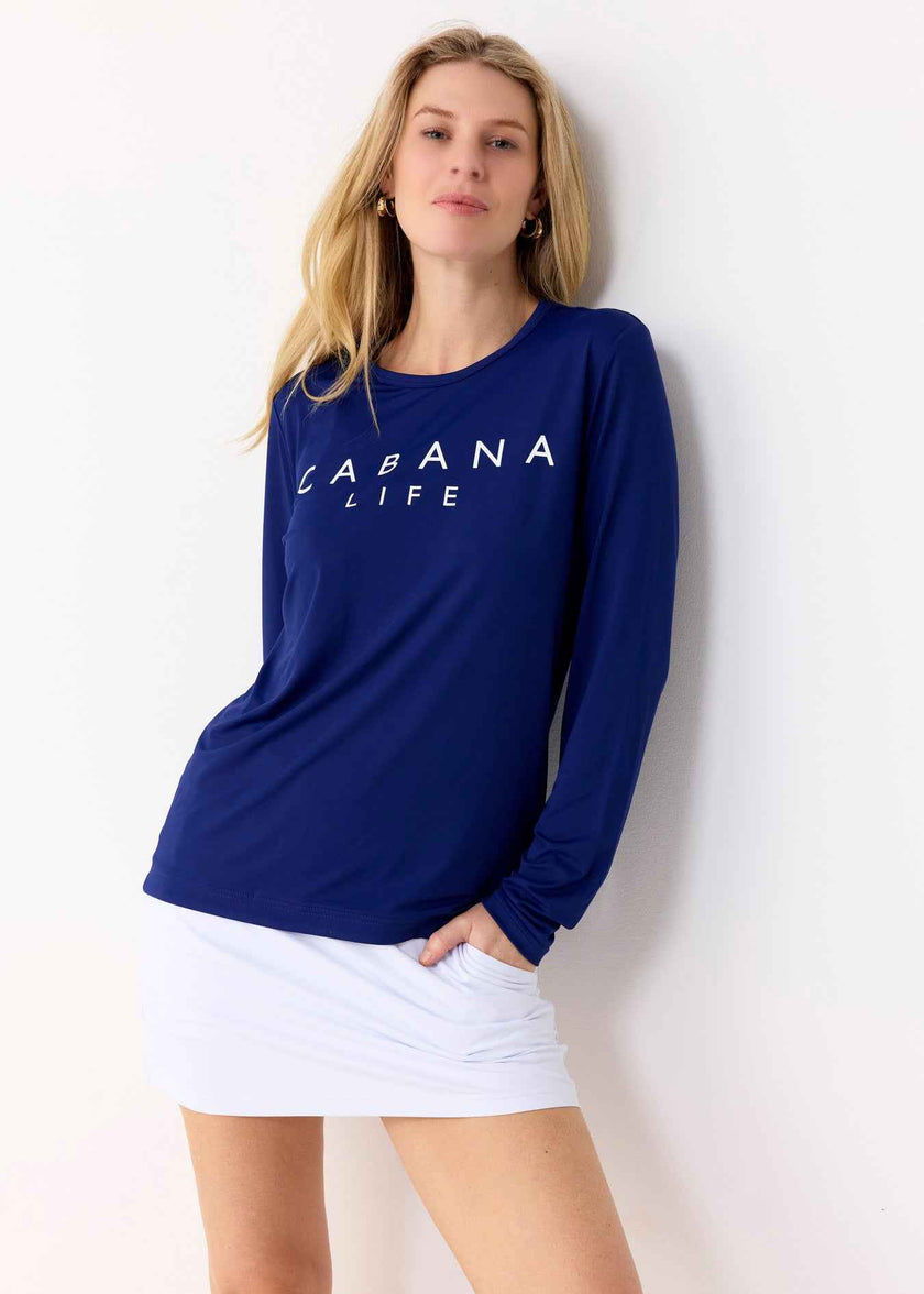 Navy Cabana Life Unisex Performance Shirt
