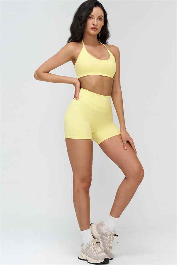 The Stride Halter Sports Bra