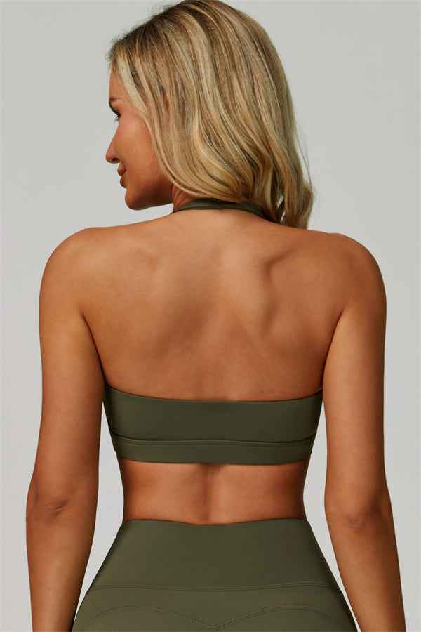 The Bold Halter Sports Bra Leggings 2-Piece Set