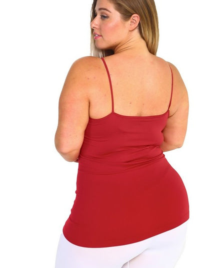 Womens Seamless Triple Criss-Cross Front Cami - Pikemla