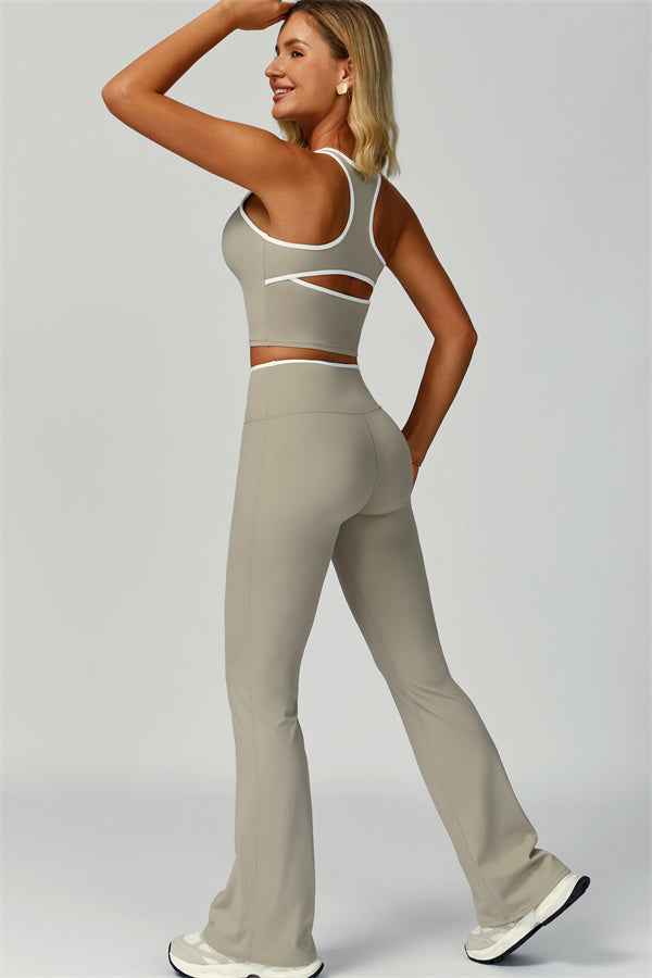 The Quest Tank Flared Leggings 2-Piece Set