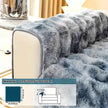 Luxurious Gradient Velvet Sofa Cover