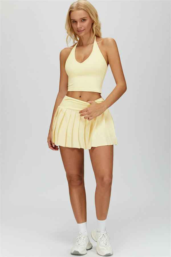 The Dreamy Crop Top Skirt 2-Piece Set