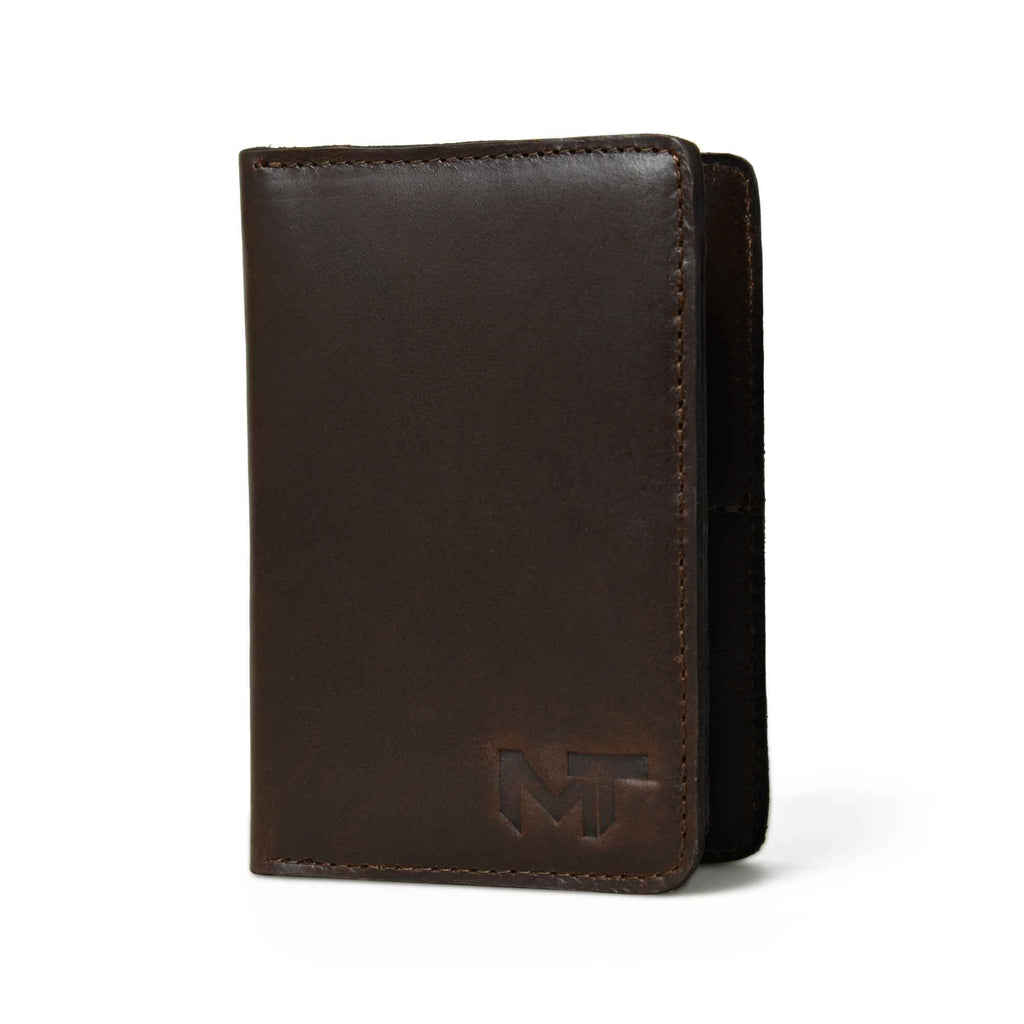PassportPlus Leather Cover- Dark brown