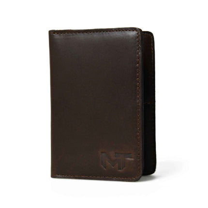 PassportPlus Leather Cover- Dark brown