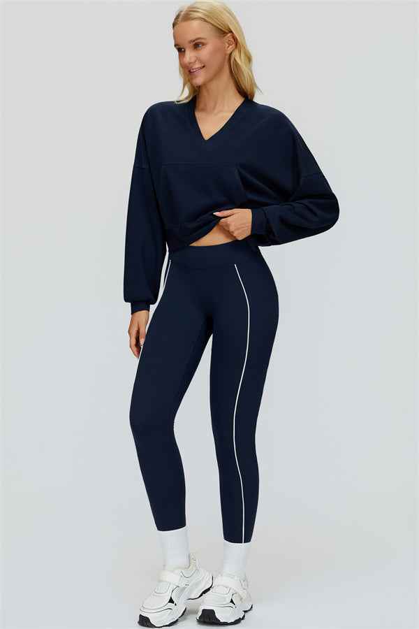 The Whisper V-Neck Hoodie