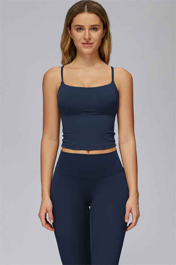 The FlexCore Crop Tank Capri Leggings 2-Piece Set