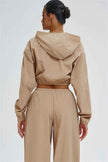 The Svelte UV protection Crop Hoodie