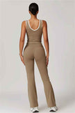 The Stamina Tank Top Flared Leggings 2-Piece Set
