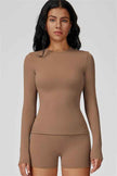The Oasis Long Sleeve T-shirt Shorts 2-Piece Set