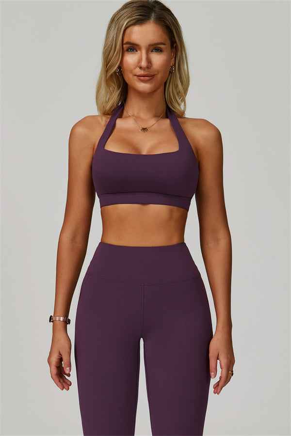 The Bold Halter Sports Bra Leggings 2-Piece Set