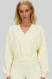 The Whisper V-Neck Hoodie