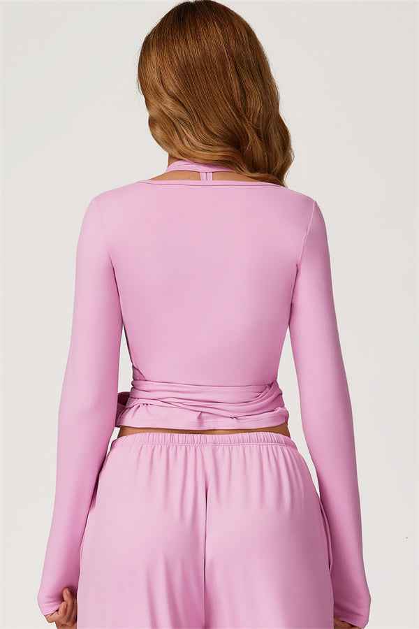The Sprint Long Sleeve Crop Top