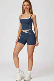 The Radiant Crop Top Shorts 2-Piece Set